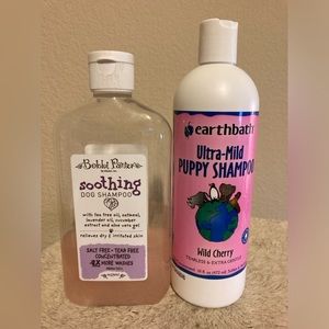 earthbath Ultra-Mild PUPPY SHAMPOO 16 oz Wild Cherry Tearless Gentle Sealed USA